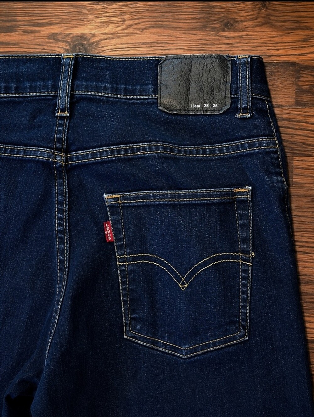 Women's Performance 511 Levi’s Slim 16R W28 x L28 Denim Jeans Black Label Levis